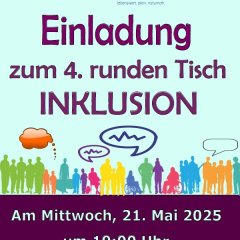 4.Runder Tisch Inklusion