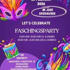 Kopie von Purple Modern Illustration Carnival Day Poster - 1