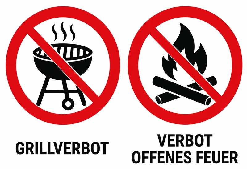 Grill & Feuerverbot