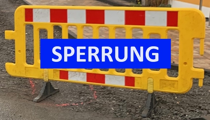Symbolbild für Straßensperrungen