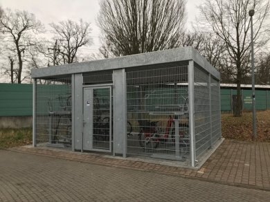 Fahrradgarage am Bahnhof Fahrradgarage am Bahnhof