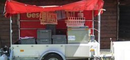 Geschirrmobil Geschirrmobil offen