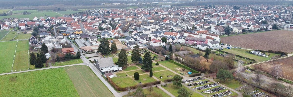 Luftaufnahme südliches Erzhausen