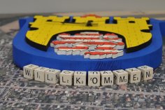 Willkommensschriftzug mit Wappen und Luftbild Informationen für Neubürger