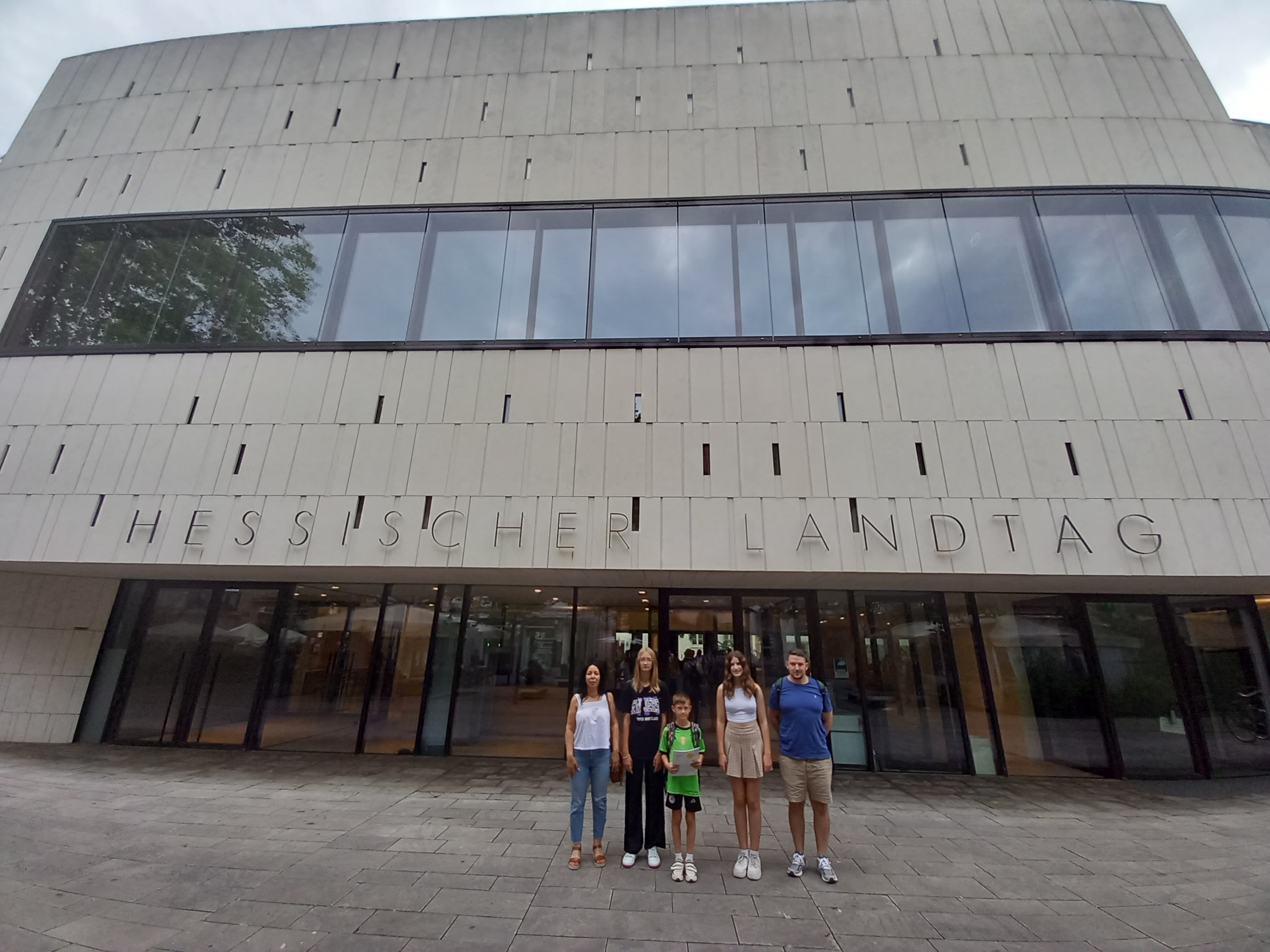 KiJuPa Führung im Hessischen Landtag