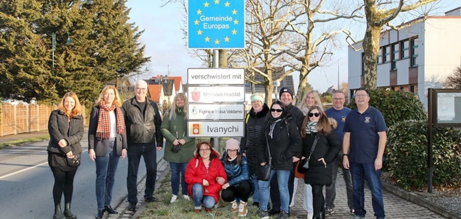 Bericht über den Besuch einer Delegation aus unserer Partnerstadt Mnichovo Hradiste