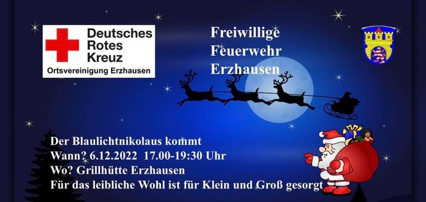 Werbebanner Blaulichtnikolaus 2022