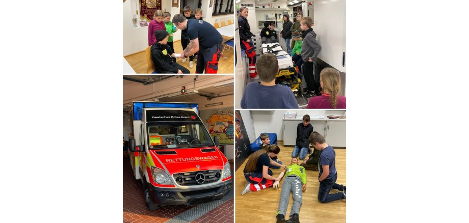 Erste Hilfe bei der Jugendfeuerwehr