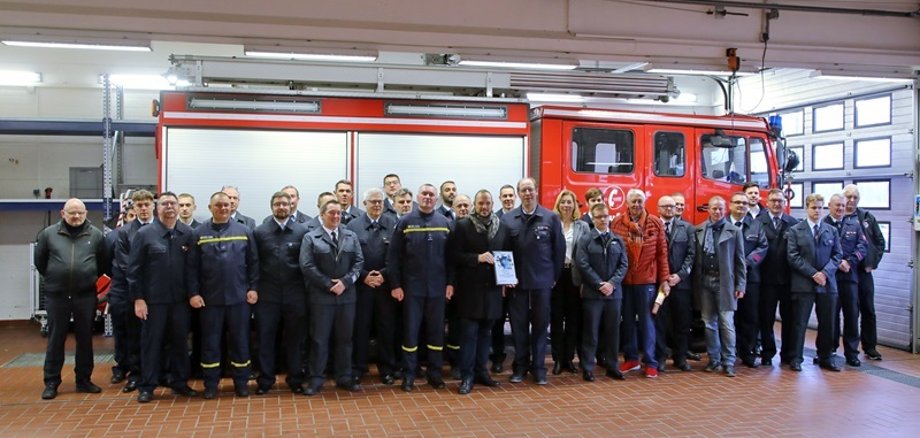 Fahrzeugübergabe für die Feuerwehr in Ivanyschi