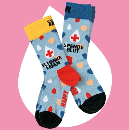 Happy Socks für Erstspender
