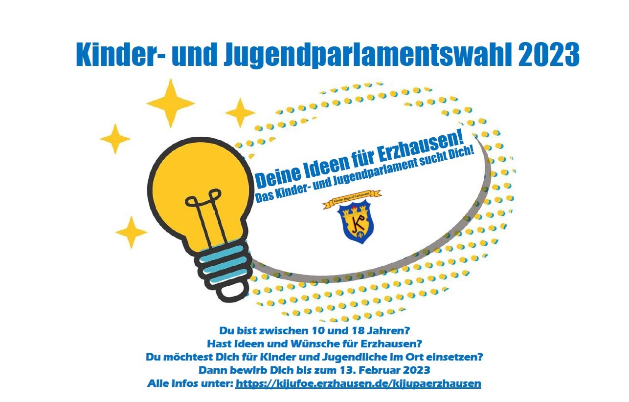 Kinder und Jugenparlament sucht Dich!