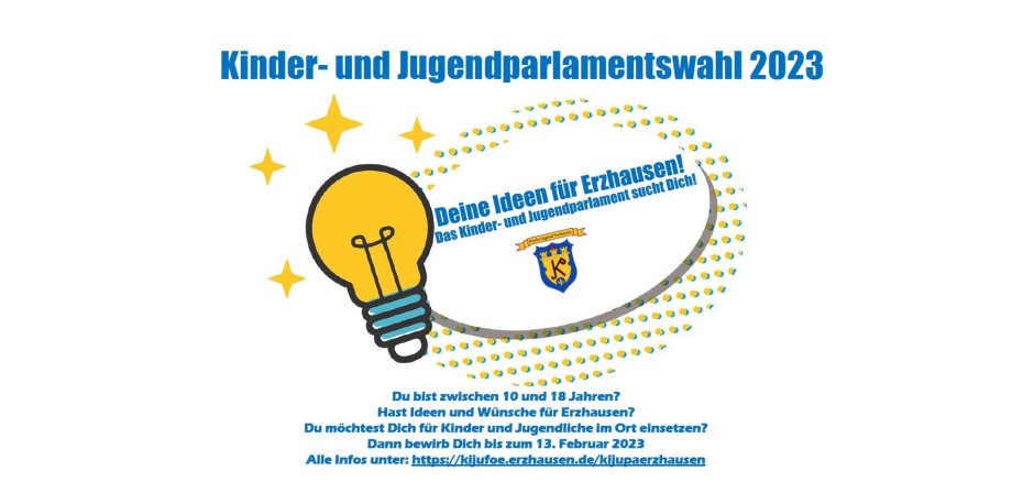 Kinder und Jugenparlament sucht Dich!