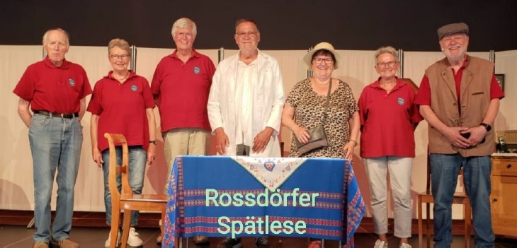 Roßdörfer Spätlese - Theatergruppe