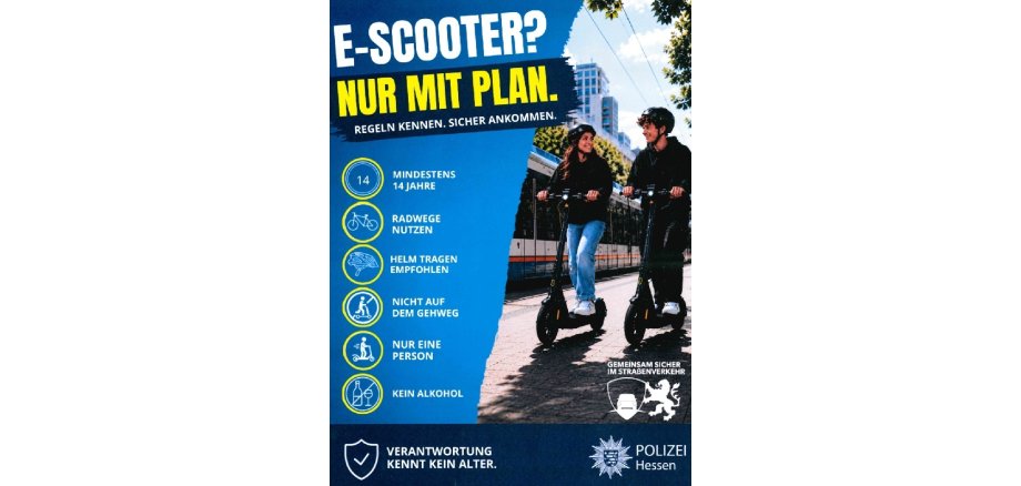 E-Scooter? Nur mit Plan! E-Scooter? Nur mit Plan!