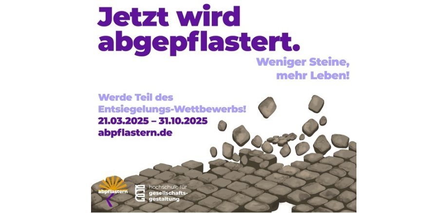 ERZHAUSEN pflastert ab: Bundesweiter Wettbewerb bringt Grün zurück in die Städte ERZHAUSEN pflastert ab: Bundesweiter Wettbewerb bringt Grün zurück in die Städte