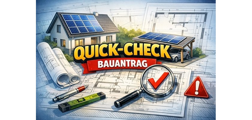 Quick-Check Bauantrag
