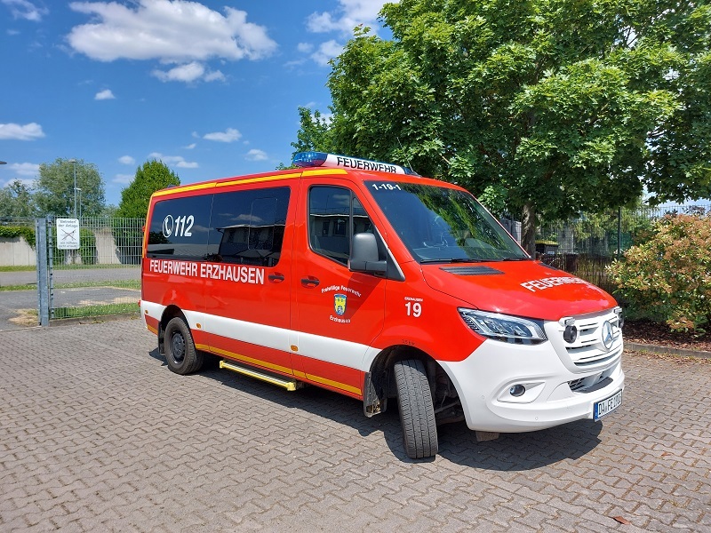 Mannschaftstransportfahrzeug der Feuerwehr Erzhausen