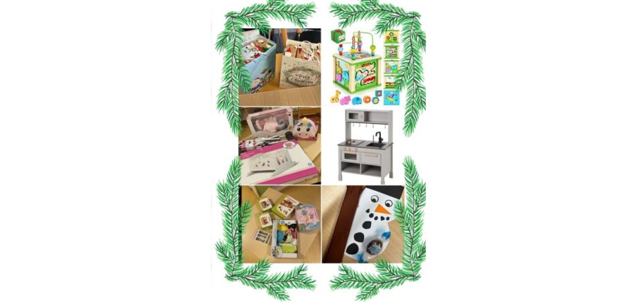 Weihnachtspäckchenaktion für die Kitas in Ivanychi