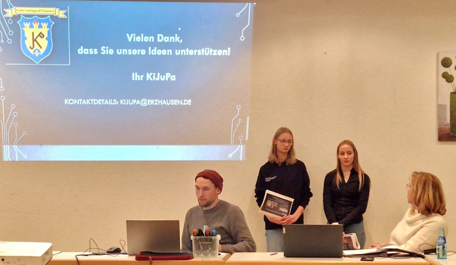 KiJupa im Bauausschuss 23.1.2023