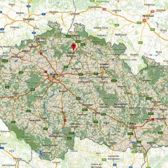 Mnichovo Hradiste - Karte
