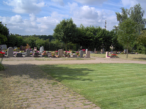 Urnenwahlgrab auf dem Friedhof