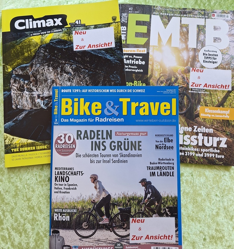 „EMTB“ und „Bike & Travel“ 