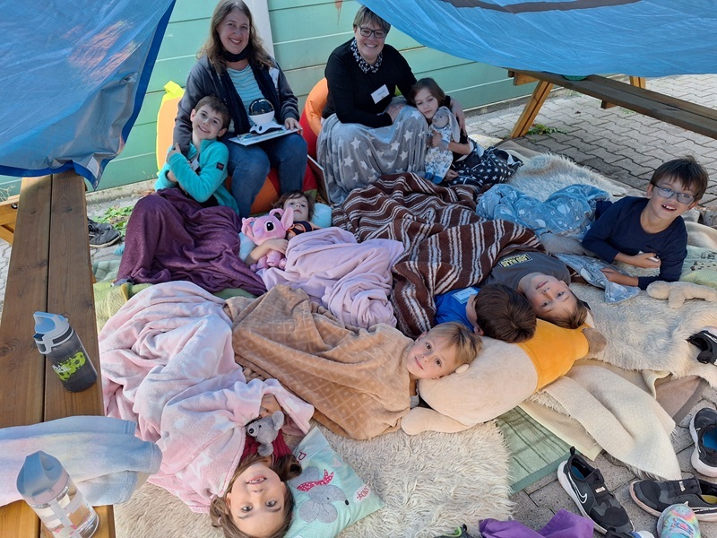 Kleine Lesenacht in der Bücherei